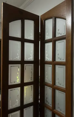 Porta Camarão vidros jateados