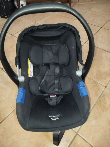 Cadeirinha de carro Burigotto Touring X preta 