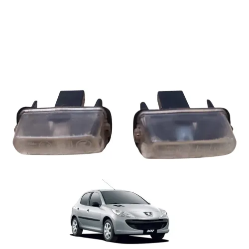 par lanterna luz placa Peugeot 207 passion 2007 a 2012