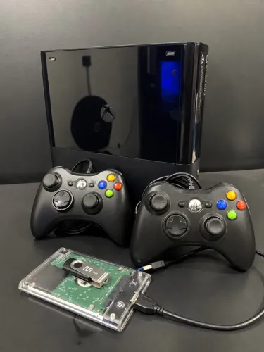 XBOX 360 DESTRAVADO MAIS DE 50 JOGOS!!