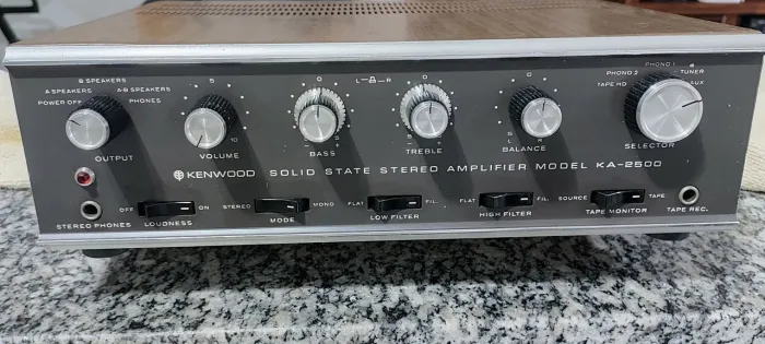 Amplificador kenwood mod KA2500 - Japonês