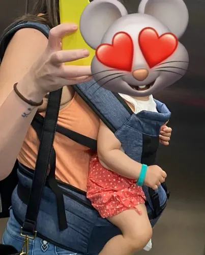 Canguru para Bebê Color Baby - Azul Jeans