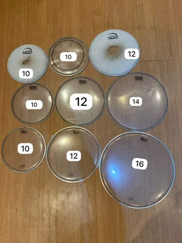 Kit peles bateria