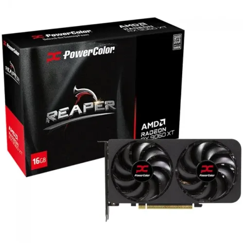 RX 9060 XT, 16GB, POWER COLOR - LOJA CONCEITUADA