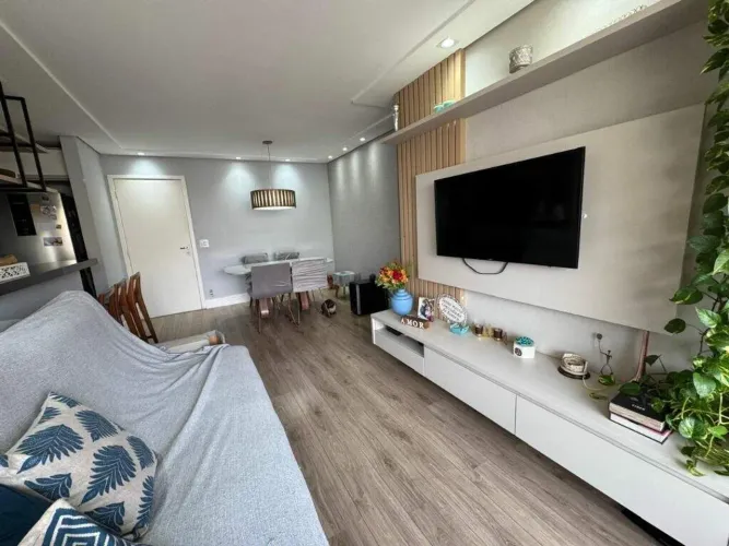 Apartamento Mobiliado para Locação com 3 Dormitórios, Varanda Gourmet e Lazer Completo Ce