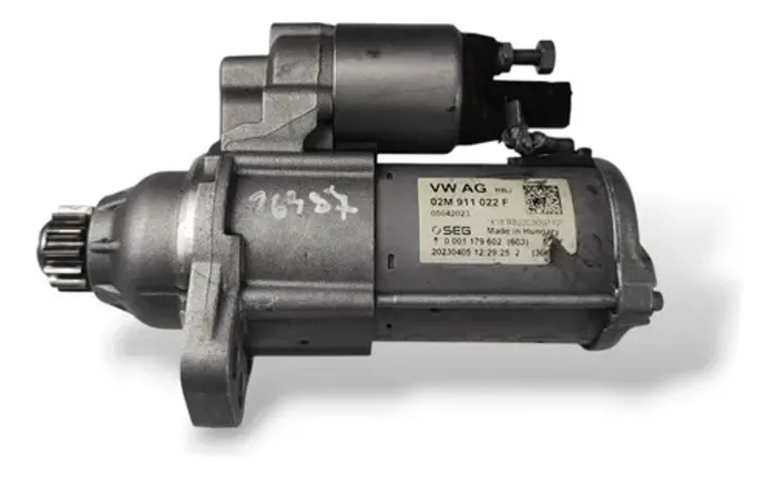 Motor Partida Arranque Nivus 1.0 Tsi 2020 A 2023 02m911022f