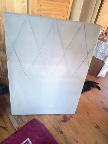 Cabeceira de cama de solteiro