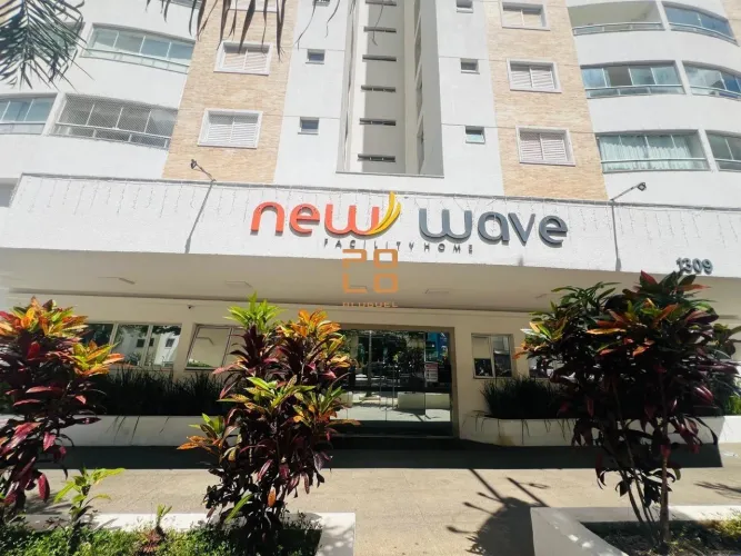 Apartamento mobiliado para alugar no Edifício Residencial New Wave Facility Home, no Setor