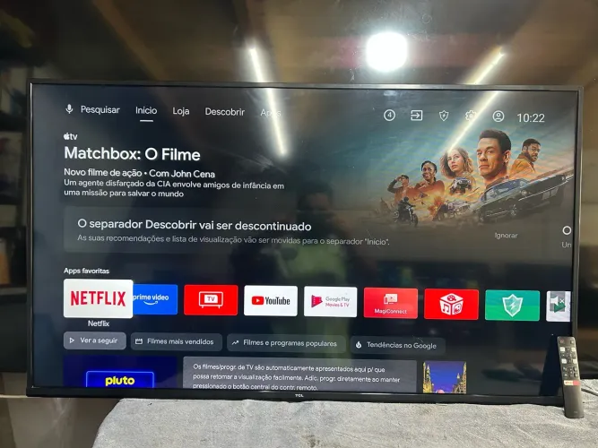 SMARTV TCL 50 POLEGADAS 800,00