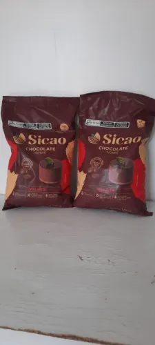 Chocolate ao leite Sicao gotas 2 x 1kg