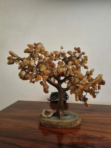 Árvore Pedra Natural Citrino Extra Grande