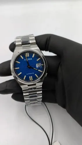 Relógio Citizen tsuyosa automático azul