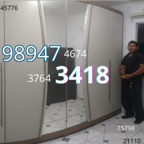 MONTADOR DE MOVEIS ? Montagem profissional de móveis em geral ? Guarda-roupas (grandes e