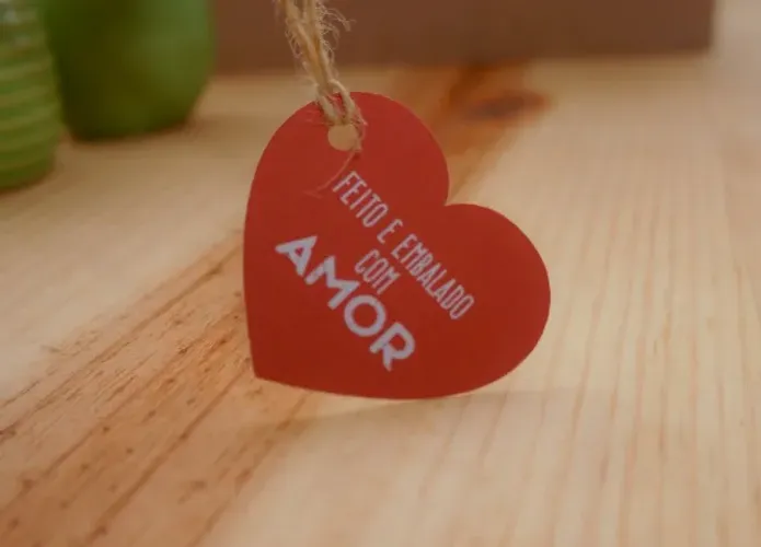 Tags de Papel Kraft ou Offiset Personalizadas - Para Artesanato e Presentes