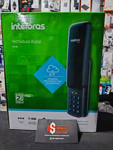 * Fechadura Eletrônica Intelbras - Pronta entrega. Loja Store World