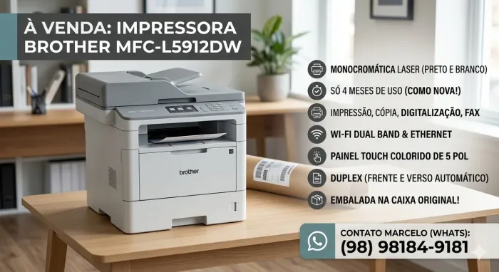 Impressora Brother MFC-L5912DW