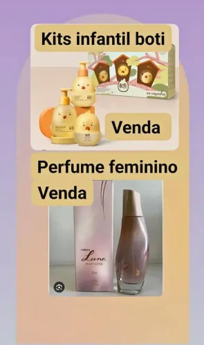 Vendo perfume luna 189.90 ,e kit infantil 164.90