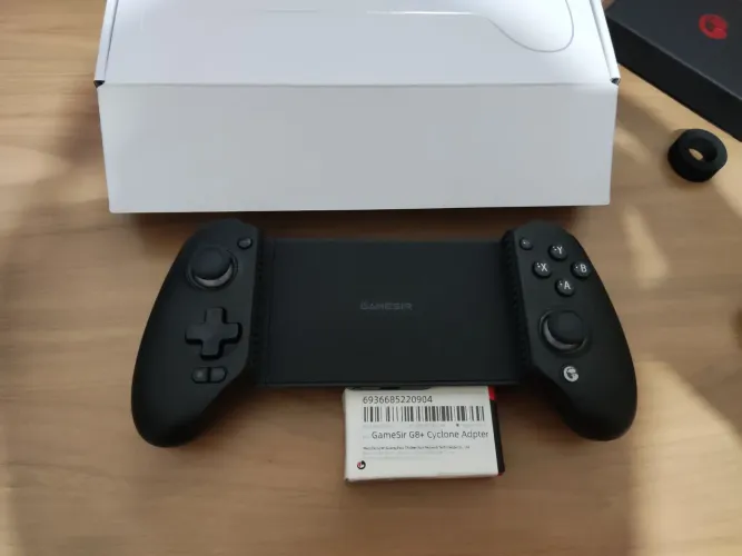 Controle gamesir g8 plus celular + case + adaptador USB pc