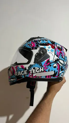 Capacete Race Tech tamanho 60 novo