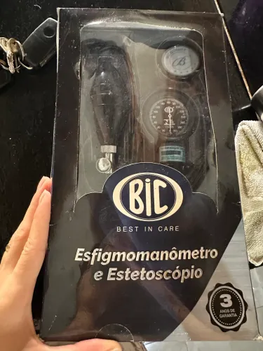 Kit de estetoscópio e esfigmomanômetro 