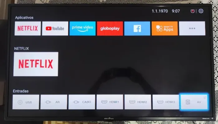 TV Britania modelo BTV42G70N5CF LED