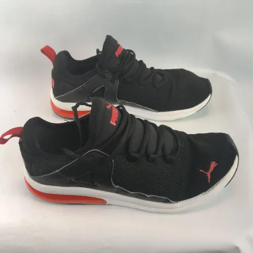 Tênis electron 2.0 Puma masculino tamanho 43 cor preto com detalhes vermelho