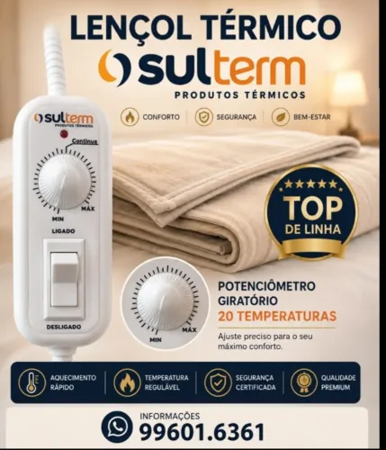 Lençol térmico Original Top de linha