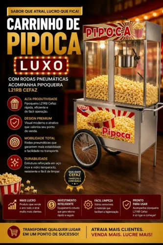 Carrinho de pipoca