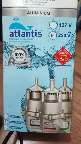 Bomba submersa Atlantis 220v - 850 Premium