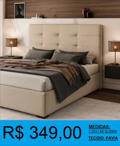 Cabeceira em promoção Queen Size - Entrega GRATIS