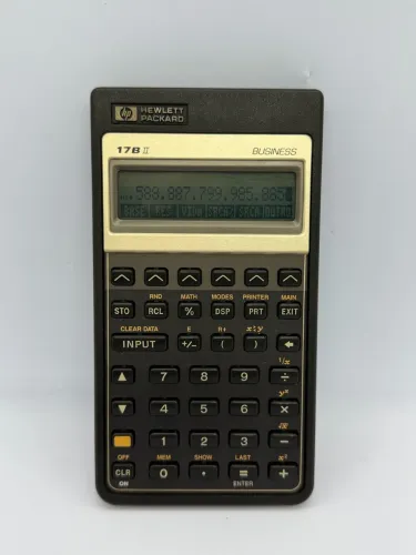 Calculadora Financeira HP 17B II Business
