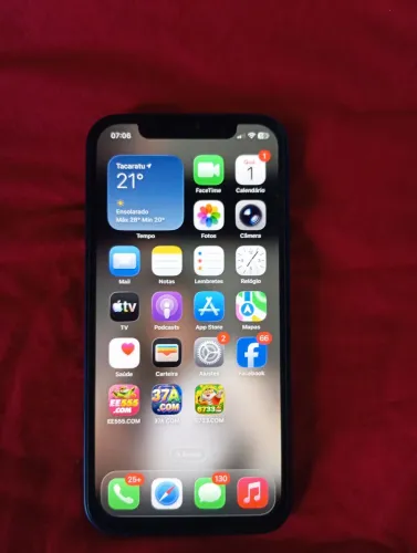 iPhone 12 128GB Sem Marcas | Bateria 100% | Excelente Estado