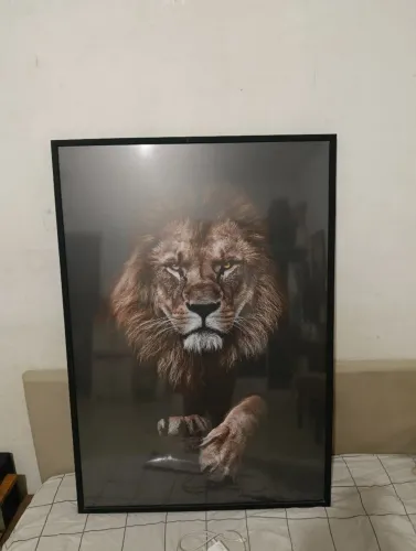 Quadro leão 