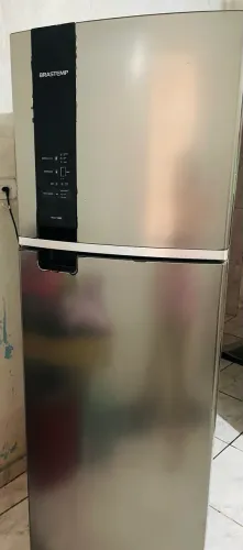 Geladeira Brastemp inox