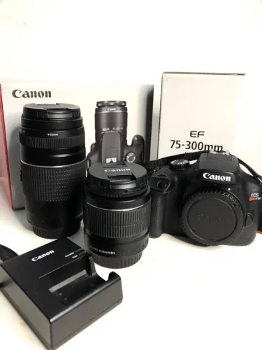 Canon T100 + 2 Lentes Originais Canon