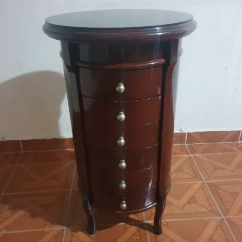 Cômoda redonda 6 gavetas