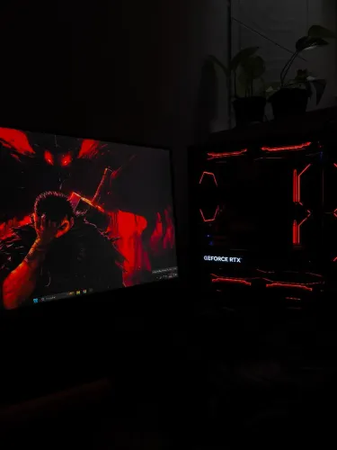 Monitor AOC 21"5 120Hz + Braço Articulado