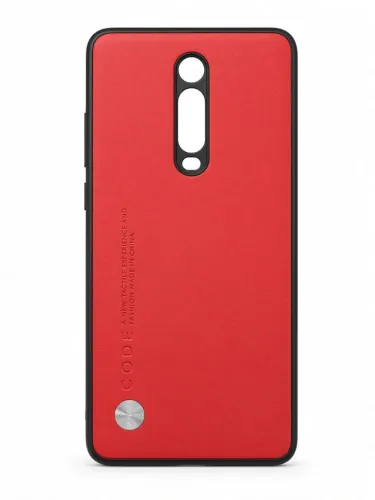 Case capinha capa mi 9t mi 9t pro vermelho couro PVC