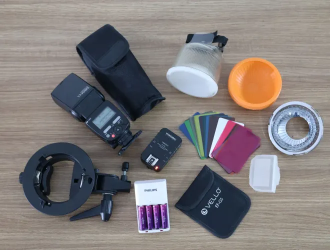 Kit iluminação para fotógrafos 