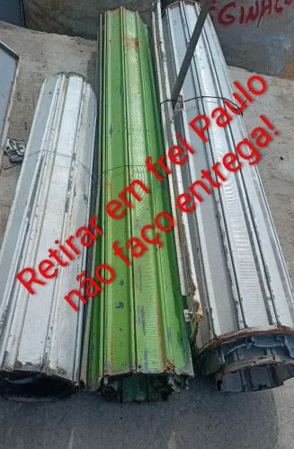Vendo chapa raiada para fabricar portões
