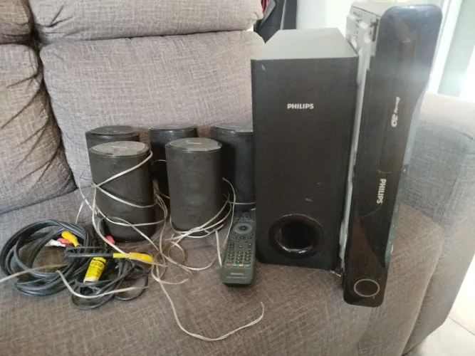 Home teather 3d Philips BLUE ray