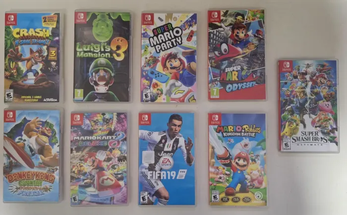 9 JOGOS para NINTENDO SWITCH