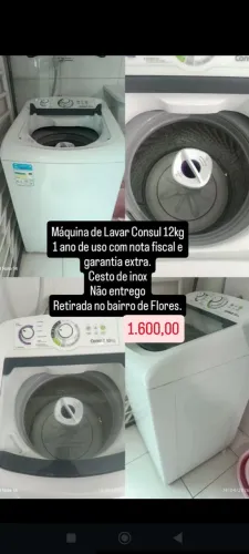 Máquina de lavar Consul 12kg