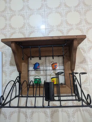 Suporte rustico