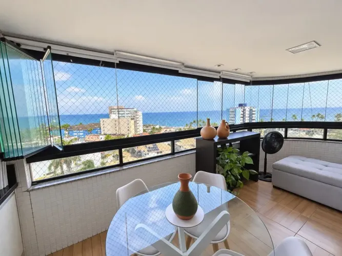 Vista Mar lindo com 2 quartos em Piatã - Salvador - BA