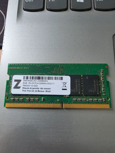 Memoria ram 8gb notebook DDR4 3200mhz