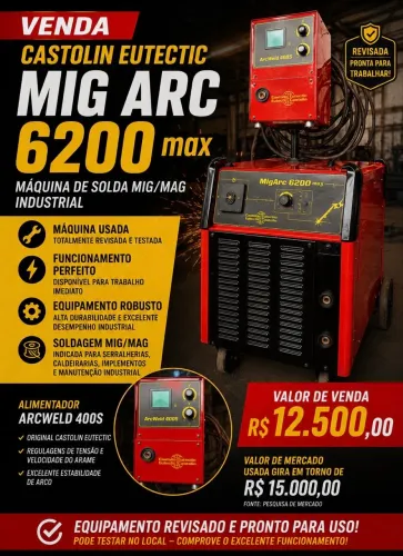 Máquina de Solda MIG 400A