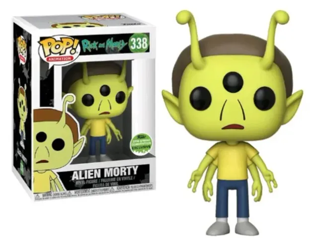 Funko Pop Original Rick And Morty - Alien Morty #338