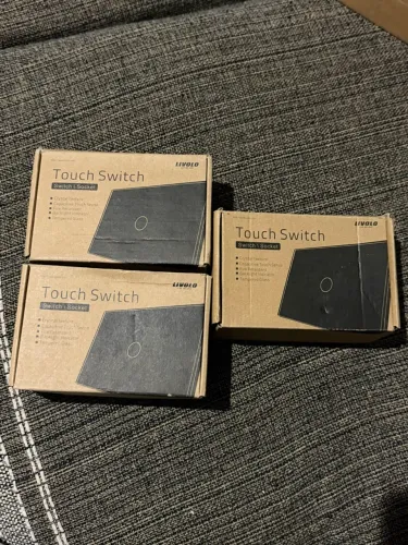 Kit 3 unidades Touch Switch 