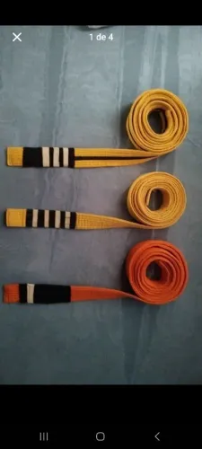 Faixa Amarela, Amarela c/ preto e Laranja